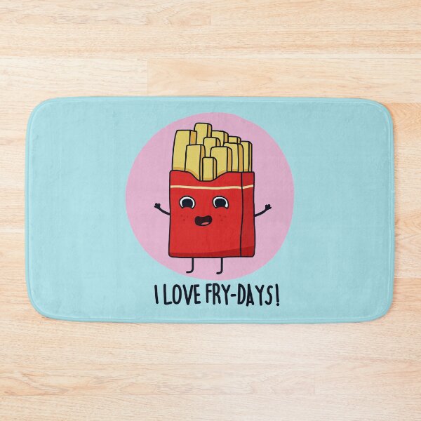 Item preview, French fries | I love fry-days designed and sold by Denis Epanov.