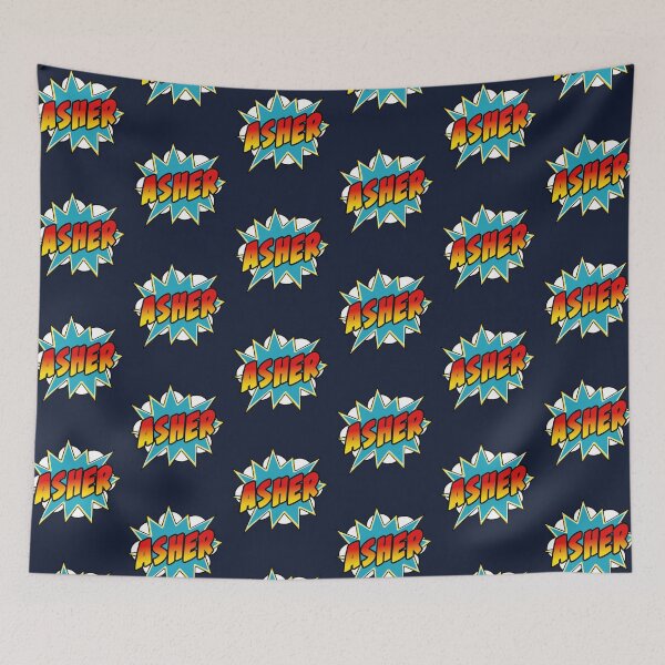 Item preview, Boys Asher Comic Book Superhero Name designed and sold by Rixta82.