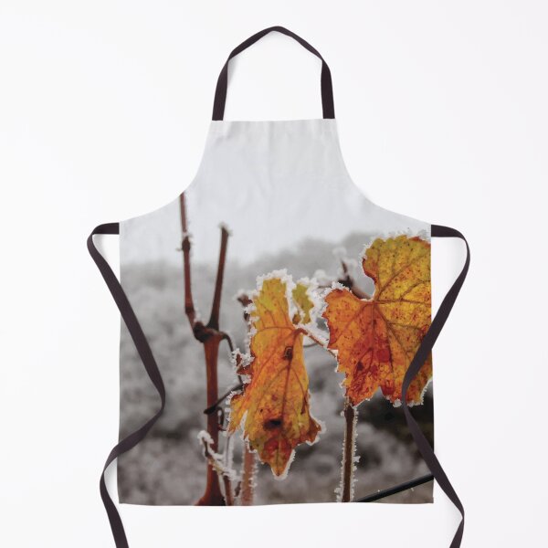 Item preview, Frost Covered Grape Leaf in Moselle Vineyards designed and sold by MartinxMarie.