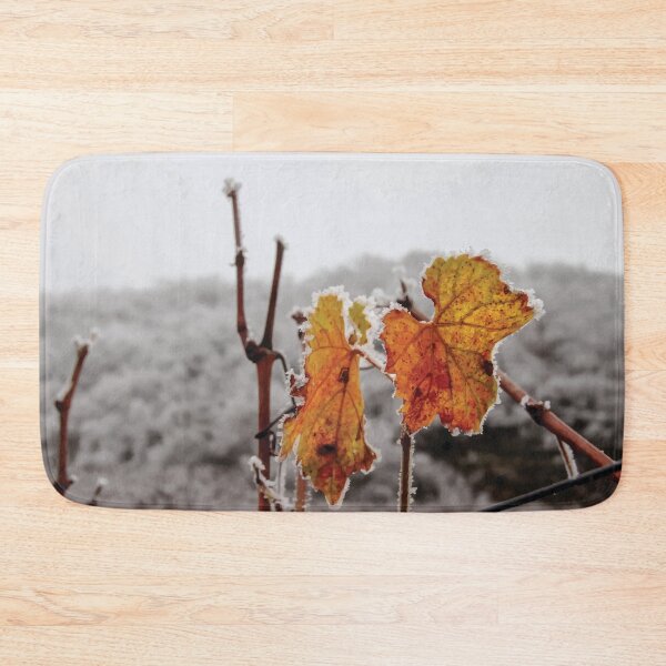 Item preview, Frost Covered Grape Leaf in Moselle Vineyards designed and sold by MartinxMarie.