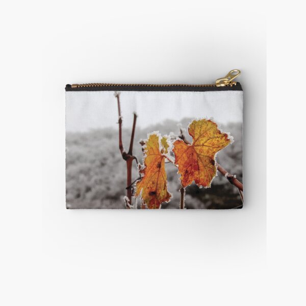 Item preview, Frost Covered Grape Leaf in Moselle Vineyards designed and sold by MartinxMarie.