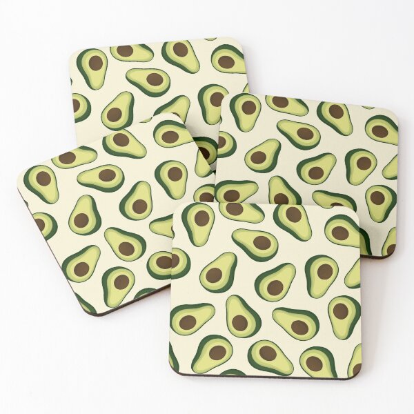 Item preview, avocado seamless pattern designed and sold by freevisual.