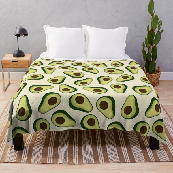 Item preview, avocado seamless pattern designed and sold by freevisual.