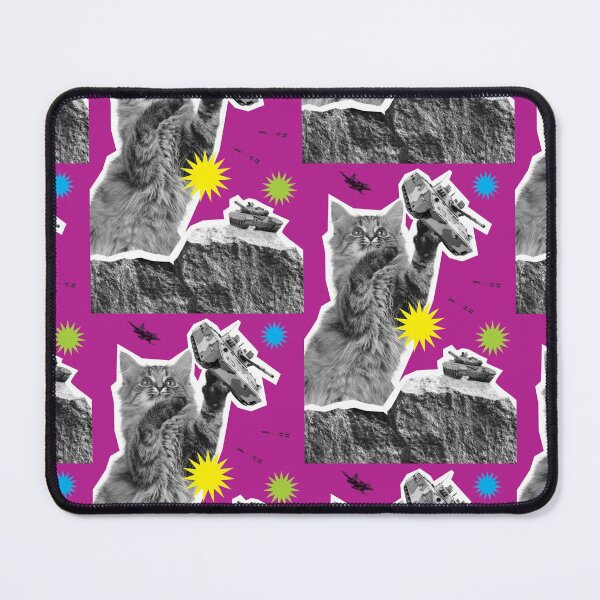 Item preview, KATZILLAZ - 04 - TANK WARS - FELINE KAIJU - MONSTER CAT !!! designed and sold by Clifford Hayes.