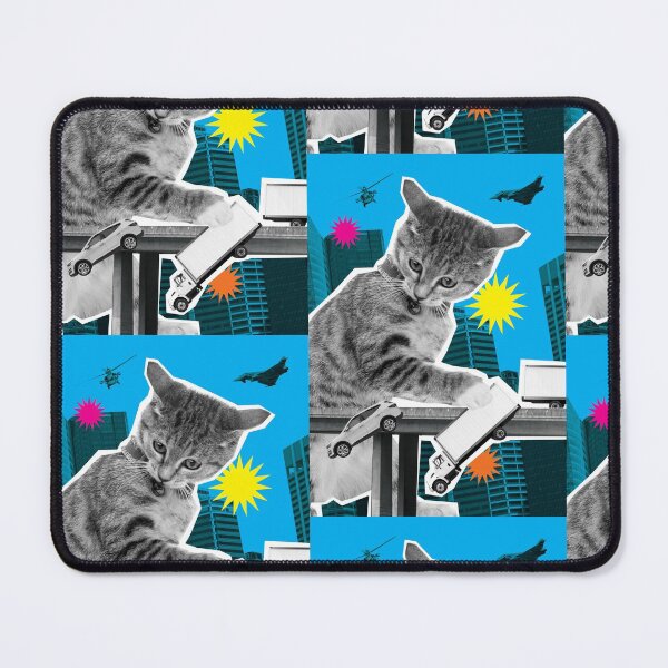 Item preview, KATZILLAZ - 01 - FLYOVER ASSAULT - FELINE KAIJU - MONSTER CAT !!! designed and sold by Clifford Hayes.