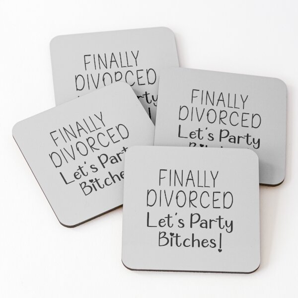 Item preview, funny finally Divorced, Support Squad, Divorcee Party Just Divorced AF, Divorce Announcement, Feminist designed and sold by joygift369.