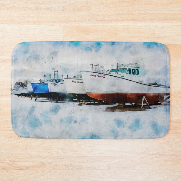Item preview, North Rustico Fishing Boats PEI 3 designed and sold by Robert Alsop.