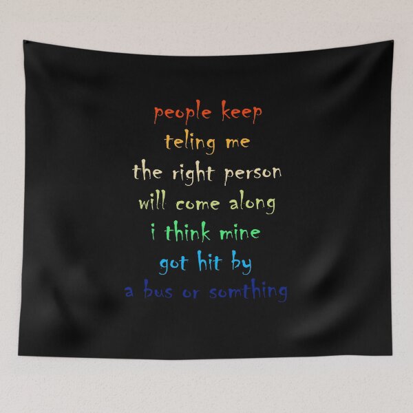 Item preview, People Keep Telling Me The Right Person Will Come Along Funny Gift designed and sold by Davidbrg.