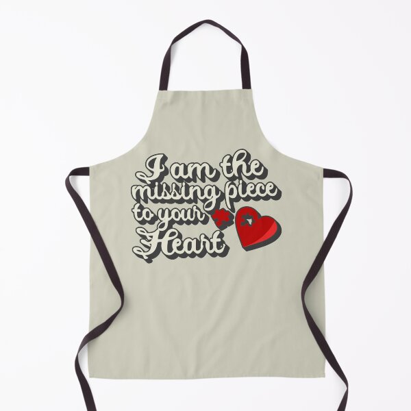 Item preview, I am The Missing Piece To Your Heart Lovely Valentines Day Puzzle Piece Heart Slogan designed and sold by TrulyEpoque.