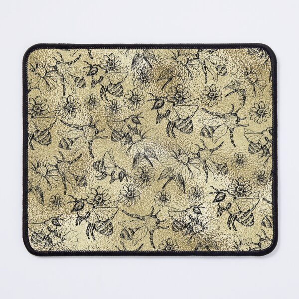 Item preview, Vintage Honey Bees Patterns designed and sold by Saraartwork.
