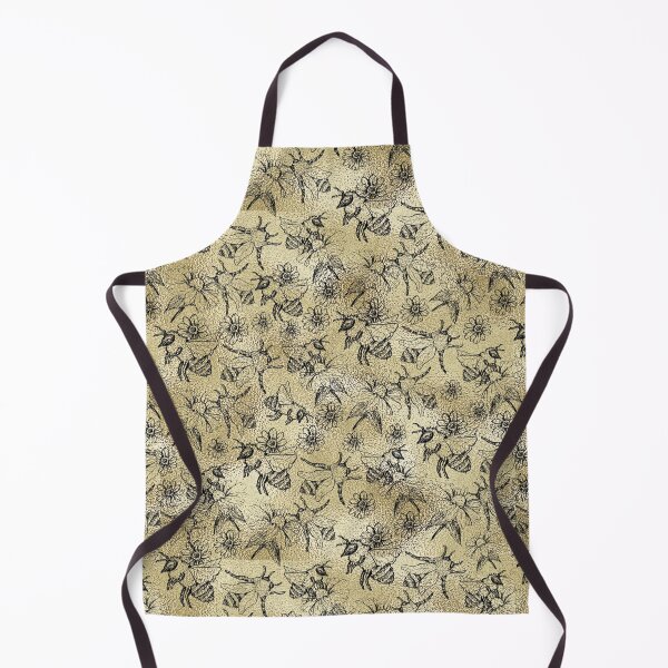 Item preview, Vintage Honey Bees Patterns designed and sold by Saraartwork.