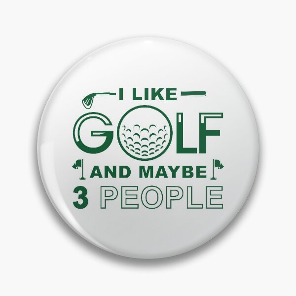 Item preview, I Like Golf And Maybe 3 People designed and sold by cherrific.
