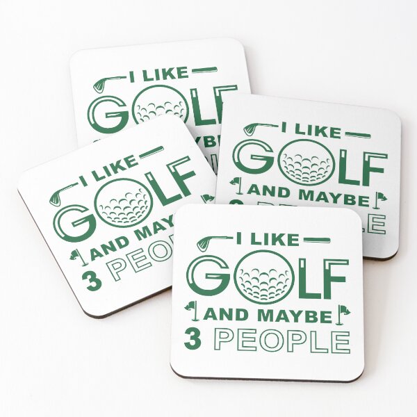 Item preview, I Like Golf And Maybe 3 People designed and sold by cherrific.