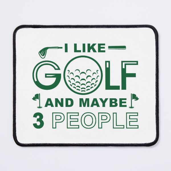 Item preview, I Like Golf And Maybe 3 People designed and sold by cherrific.