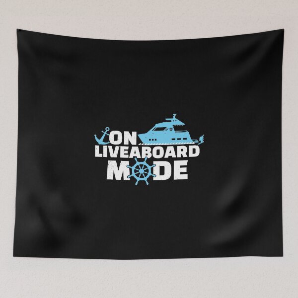Item preview, On Liveaboard Mode Scuba Dive Boat Cruise Ship designed and sold by StrongShirts.