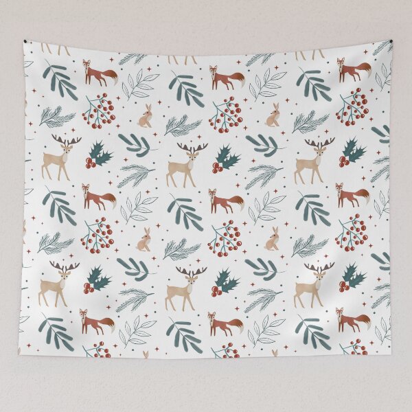Item preview, Christmas Forest Theme designed and sold by cafelab.