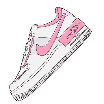 pink nike shoes aesthetic