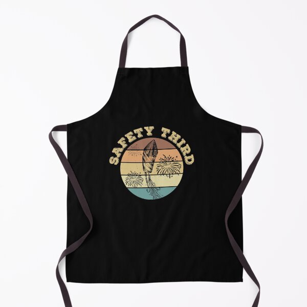 Item preview, Safety Third Fireworks Certified Pyrotechnician Retro designed and sold by StrongShirts.