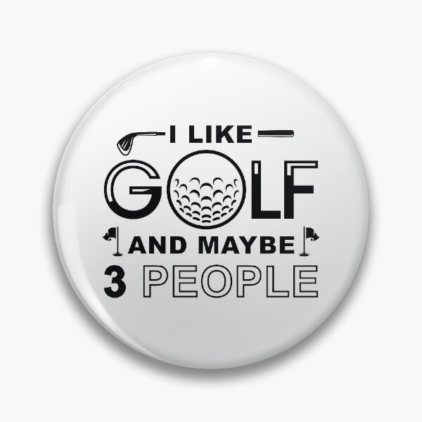 Item preview, I Like Golf And Maybe 3 People designed and sold by cherrific.