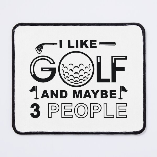 Item preview, I Like Golf And Maybe 3 People designed and sold by cherrific.