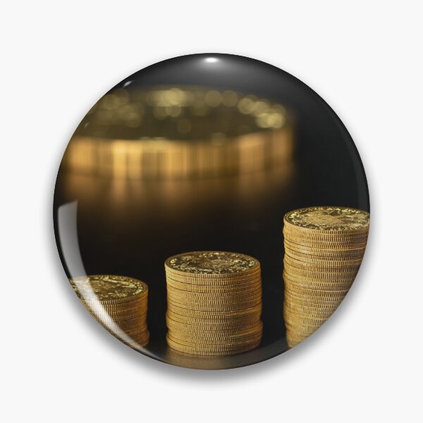 Item preview, stacks of old gold coins designed and sold by Stefan Rotter.