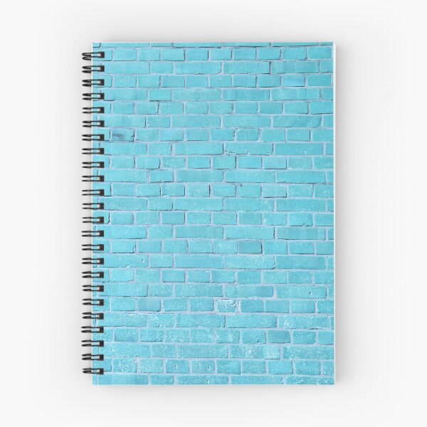 Item preview, Turquoise Blue Brick Wall designed and sold by cgroenewald.