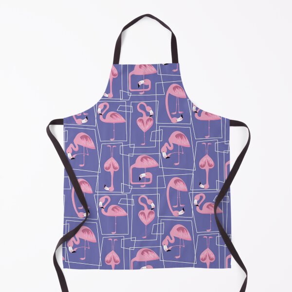 Item preview, Palm Springs Flamingos on very peri background designed and sold by Alexandra Hrincu.