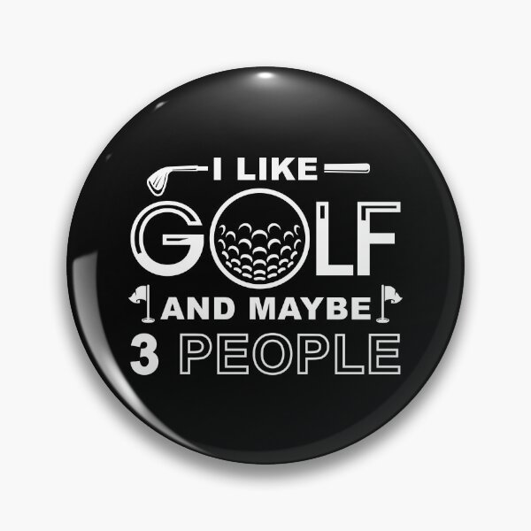 Item preview, I Like Golf And Maybe 3 People designed and sold by cherrific.