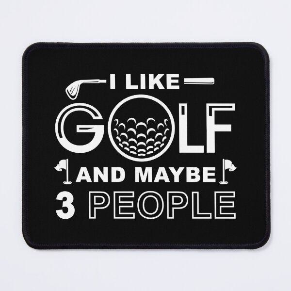 Item preview, I Like Golf And Maybe 3 People designed and sold by cherrific.