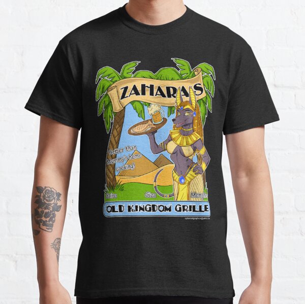 Zahara's Old Kingdom Grille Restaurant Parody  Classic T-Shirt