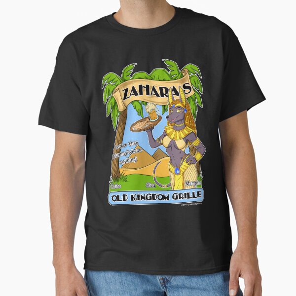 Zahara's Old Kingdom Grille Restaurant Parody Classic T-Shirt