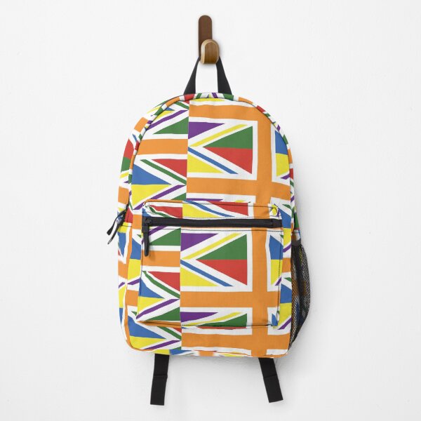 Item preview, LGBTQ+ RAINBOW PRIDE UK FLAG (UNION JACK) - RAINBOW PRIDE FLAG designed and sold by Clifford Hayes.