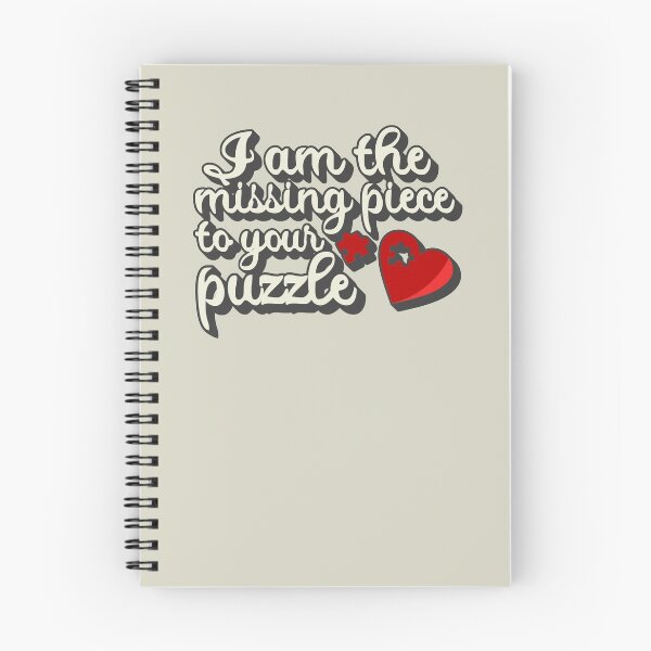 Item preview, I am The Missing Piece To Your Puzzle Lovely Valentines Day Puzzle Piece Heart Slogan designed and sold by TrulyEpoque.