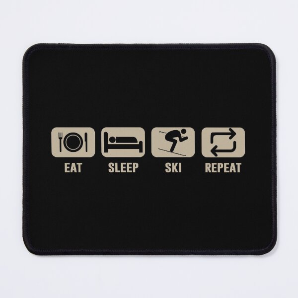 Item preview, Eat Sleep Ski Repeat - Skiing Life designed and sold by print hasan.