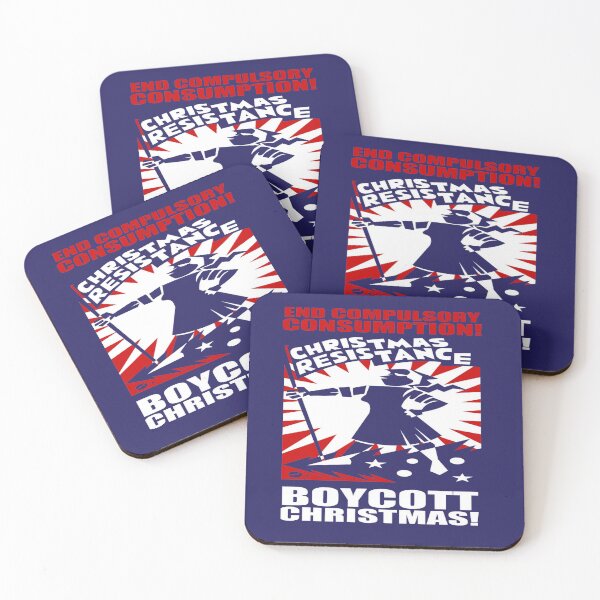 Item preview, End Wasteful Consumption Christmas Resistance designed and sold by taiche.