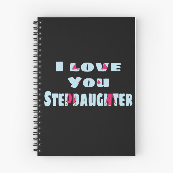 Item preview, I love you stepdaughter gift designed and sold by salahnewdesign.