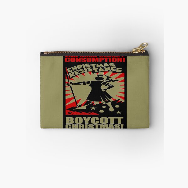 Item preview, Reject Wasteful Consumption Boycott Christmas designed and sold by taiche.
