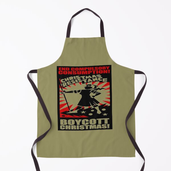 Item preview, Reject Wasteful Consumption Boycott Christmas designed and sold by taiche.
