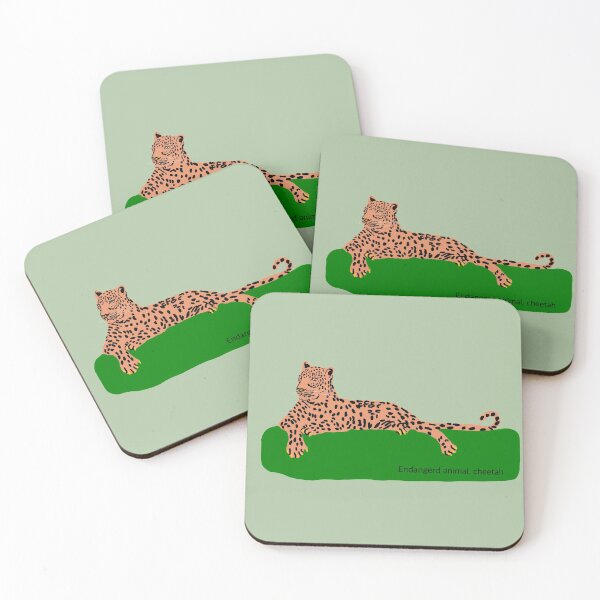 Item preview, African cheetah, endangered animal in the world designed and sold by JeffPark.