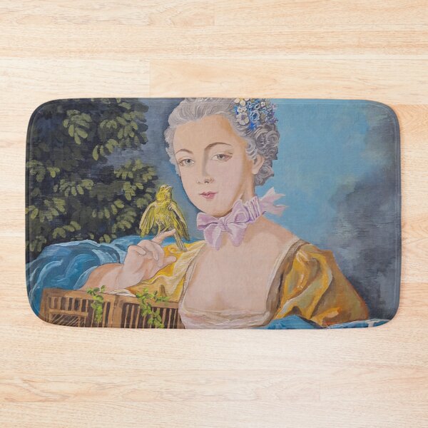 Item preview, Romantic scene Marie with a bird by François Boucher art by Miguel Matos Official designed and sold by MiguelMatosArt.