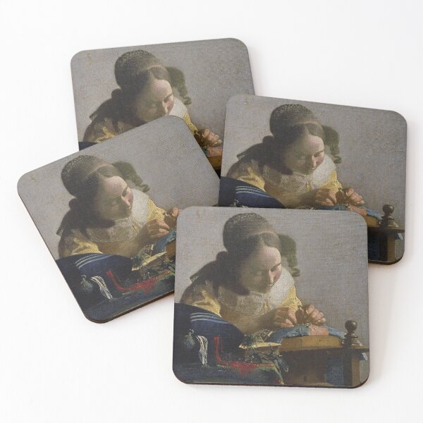 Item preview, The Lacemaker (1670) - Johannes Vermeer designed and sold by SALON DES ARTS.