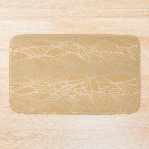 Item preview,  Elegant  Abstract line art in light yellow background designed and sold by jeanyun48.