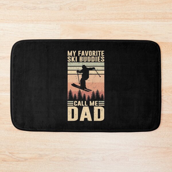 Item preview, My Favorite Ski Buddies Call Me Dad - Skiing Lover Vintage designed and sold by print hasan.
