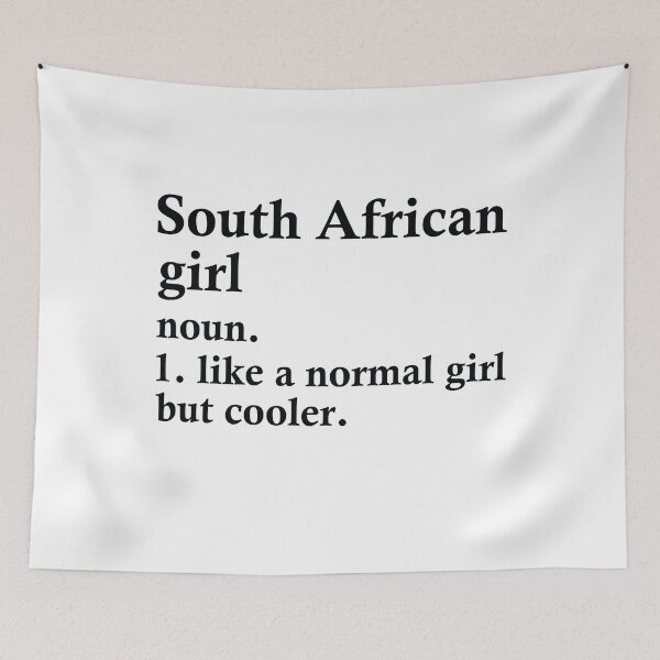 Artikelvorschau, South African Girl Funny Africa Family entworfen und verkauft von woodesigner.