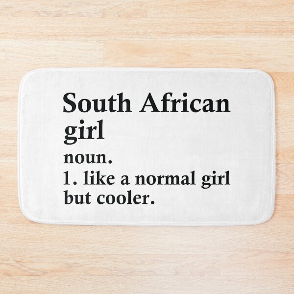 Item preview, South African Girl Funny Africa Family designed and sold by woodesigner.