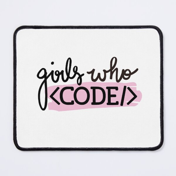 Girls Who Code Mouse Pad
