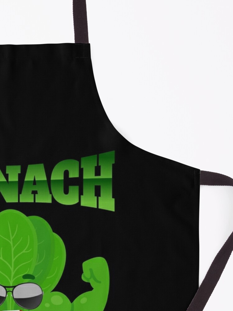Discover Spinach Want Iron Eat Iron Vegan Fitness Apron