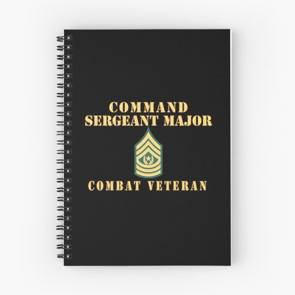 Item preview, Army - Command Sergeant Major - Combat Veteran - Line designed and sold by Military Insignia Products.