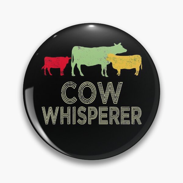 Item preview, Cow Whisperer Retro Vintage Distressed Funny Farming Dairy Farmer Cattle Rancher  designed and sold by niftee.