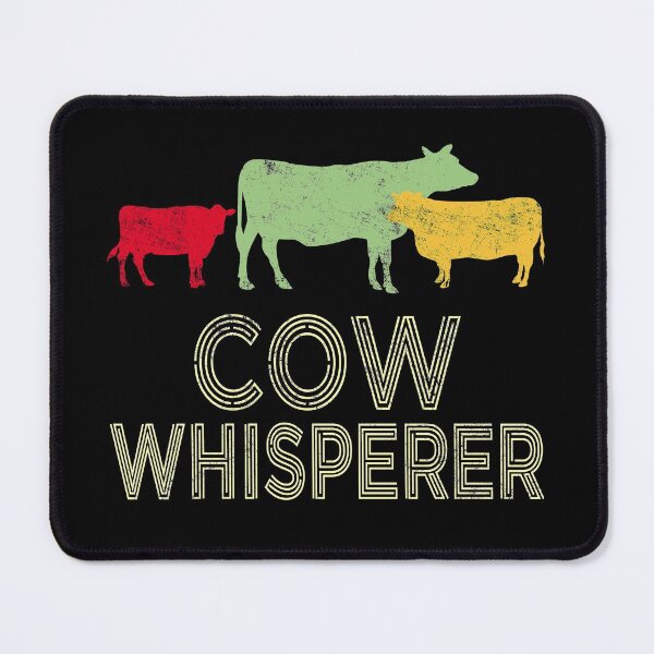 Item preview, Cow Whisperer Retro Vintage Distressed Funny Farming Dairy Farmer Cattle Rancher designed and sold by niftee.